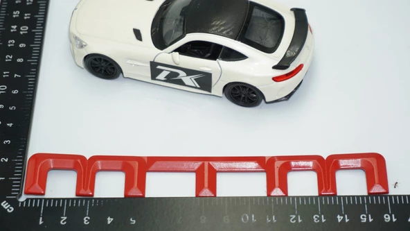 DK Tuning MTM Bagaj Kırmızı ABS 3M 3D Logo Amblem Audi İle Uyumlu - 2