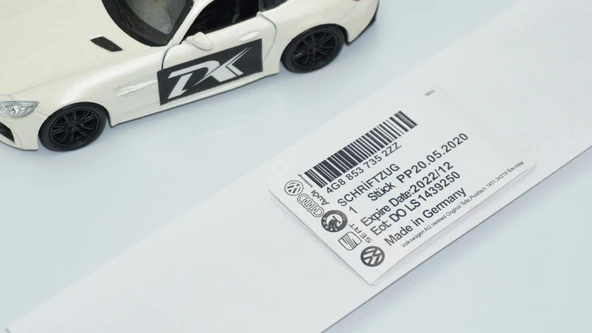 DK Tuning S2 Siyah ABS Bagaj Logo Arma Audi İle Uyumlu - Resim 5