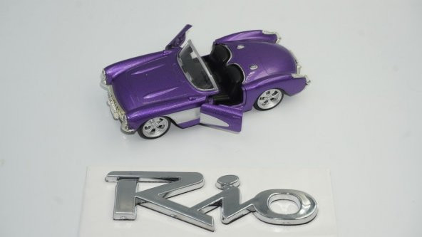 Kia Rio 2006-2011 Krom ABS 3M 3D Bagaj Yazı Logo - 3