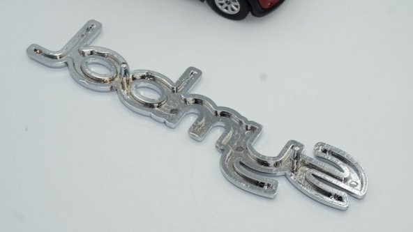 Renault Clio Symbol Bagaj 3M 3D Krom ABS Logo Amblem - Resim 4