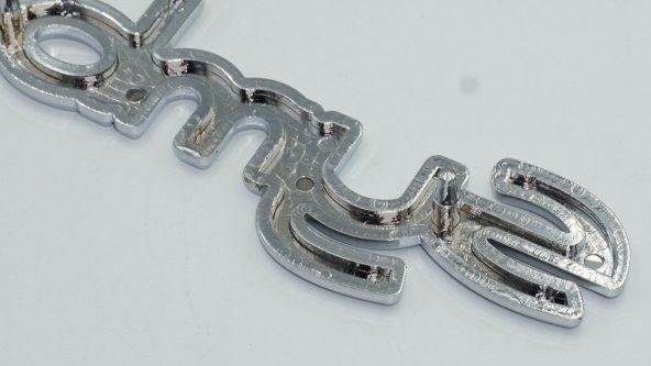 Renault Clio Symbol Bagaj 3M 3D Krom ABS Logo Amblem - Resim 5