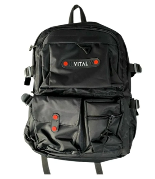 Vital Sırt Çantası Siyah Okul Çantası