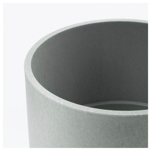 IKEA NYPON GRİ SAKSI PLASTİK 12 CM İÇ DIŞ MEKAN İÇİN UYGUN - 4