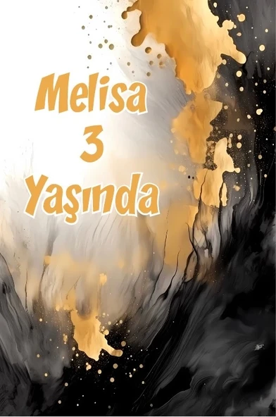 Sarı ve Siyah Çiçekler Temalı Doğum Günü Afişi -2 50X70 cm