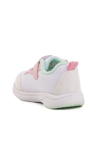 Pepino Beyaz Cırtlı Fileli Hafifi Kız Çocuk Spor Ayakkabı - 4