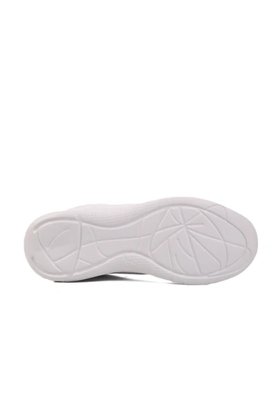 Aspor Beyaz Fileli Hafif Unisex Spor Ayakkabı - 5