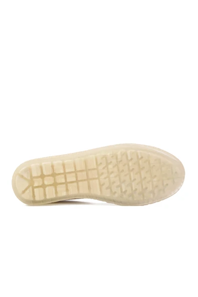 Aspor Bej Hakiki Deri Kadın Casual Ayakkabı - 5