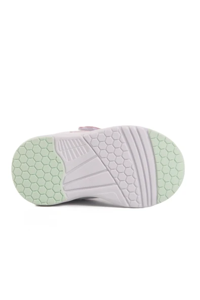 Pepino Beyaz Cırtlı Fileli Hafifi Kız Çocuk Spor Ayakkabı - 5