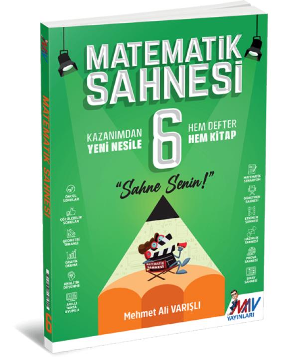 MAV Yayınları 6. SINIF Matematik Sahnesi