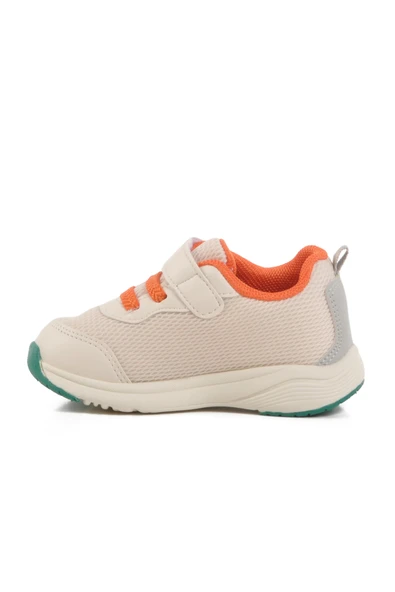 Pepino Krem Cırtlı Fileli Hafif Unisex Çocuk Spor Ayakkabı - 2