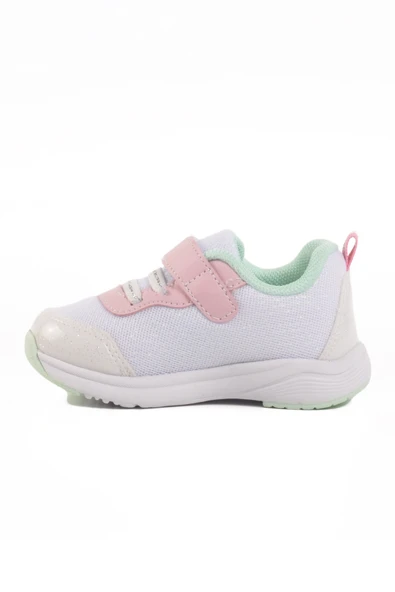 Pepino Beyaz Cırtlı Fileli Hafifi Kız Çocuk Spor Ayakkabı - 2