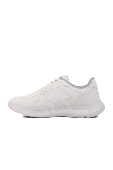 Aspor Beyaz Fileli Hafif Unisex Spor Ayakkabı - 2