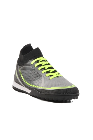 Playup Siyah Çoraplı Unisex Halı Saha Ayakkabısı - 3