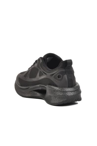 Pierre Cardin Siyah Hava Alabilen Hafif Esnek Unisex Spor Ayakkabı - Resim 4