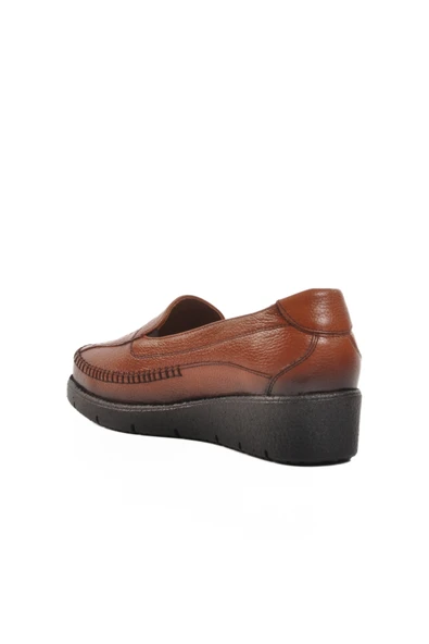 Aspor Taba Hakiki Deri Kadın Casual Ayakkabı - Resim 4