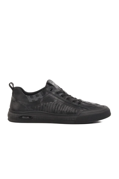 Guja Siyah Hafif Esnek Erkek Sneaker