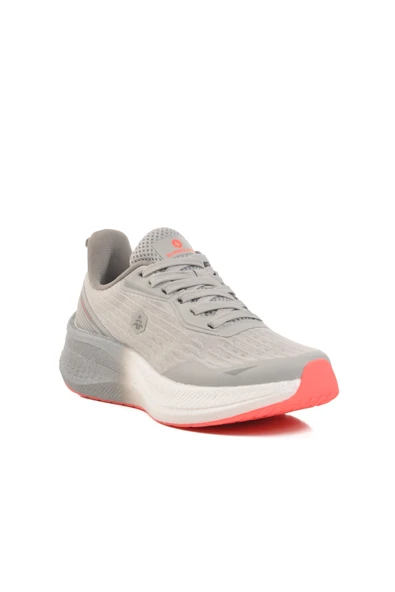 Hammer Jack Gri Fileli Hafif Esnek Unisex Spor Ayakkabı - Resim 3