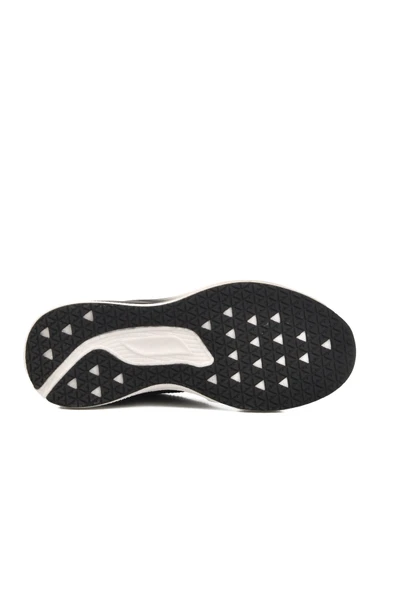 Hammer Jack Siyah Misina Bağcıklı Hafif Fileli Erkek Spor Ayakkabı - Resim 5