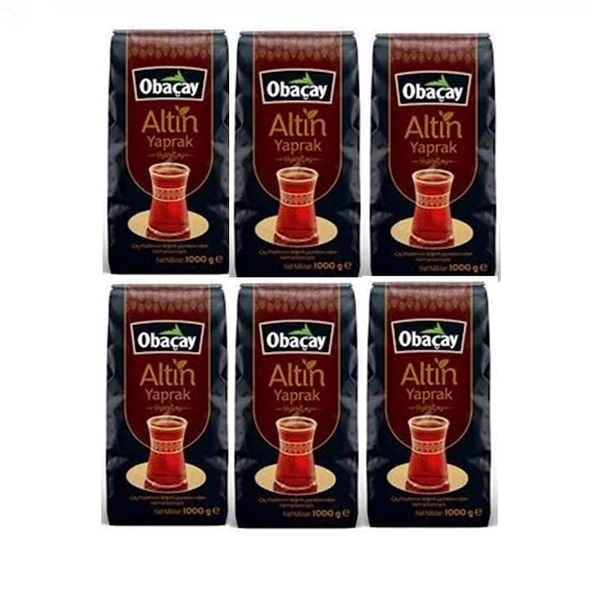 Altın Yaprak Siyah Çay 1 Kg (6 Adet) - 2