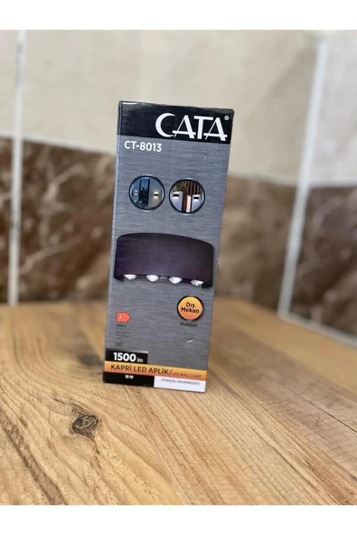 Cata 15W 1500 lm 3200k 4 Ledli Çift Yönlü Kapri Led Aplik CT-8013 - 2