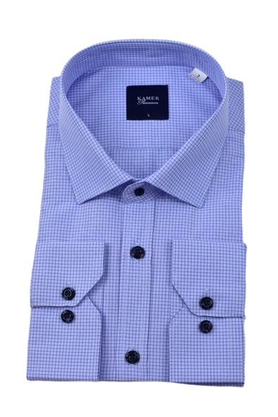 Erkek Klasik Piti Kare Uzun Kol Gömlek 3759 BGL-ST04398 - Resim 9