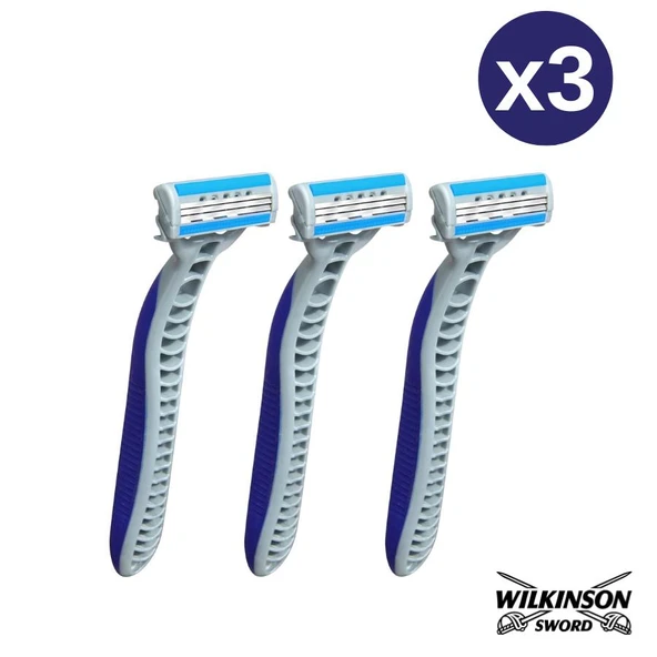 Wilkinson Extra 3 Essentials Erkek Kullan At Tıraş Bıçağı - Resim 5