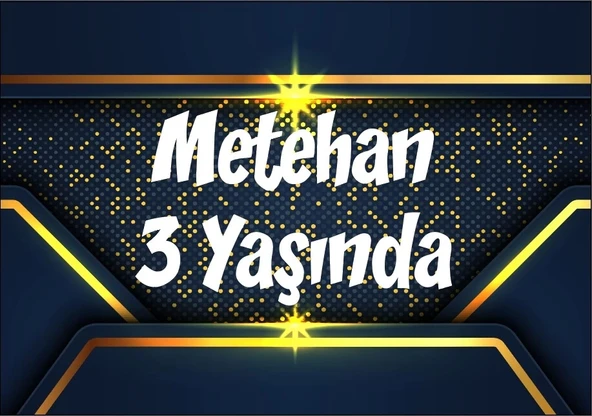 Doğum Günü Afişi -5 70X100 cm ürün görseli