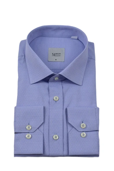 Erkek Klasik Armürlü Uzun Kol Gömlek 3511 BGL-ST04404 - Resim 7