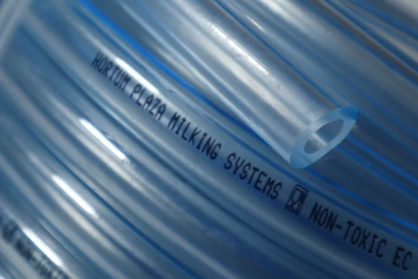 Süt sağma makinası Tekli Şeffaf Süt Hortumu (iç çap 14 mm) (Dış Çap 24 mm) ( 2.5 Metre) - 5
