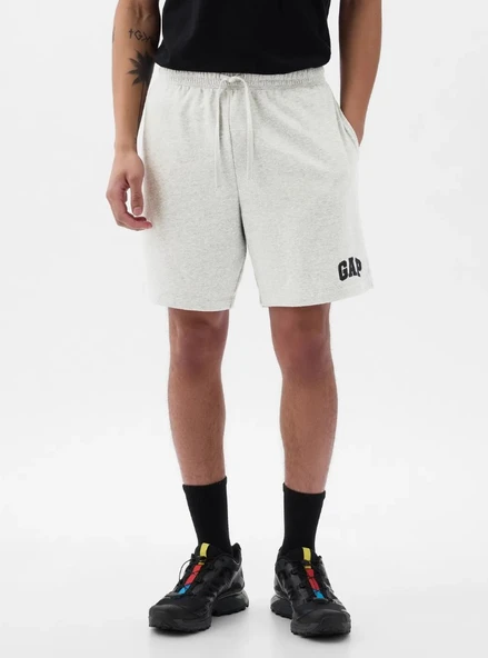 Gap V-Frch Ft Herıtage Logo Short Havlu Kumaş Şort Erkek Şort - 3