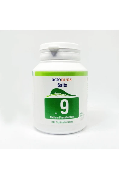 Schüssler Tuzları No: 9 Natriumphosphoricum D6 400 Tablet
