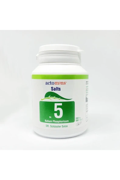 Schüssler Tuzları No: 5 - Kalium Phosporicum 400 Tablet