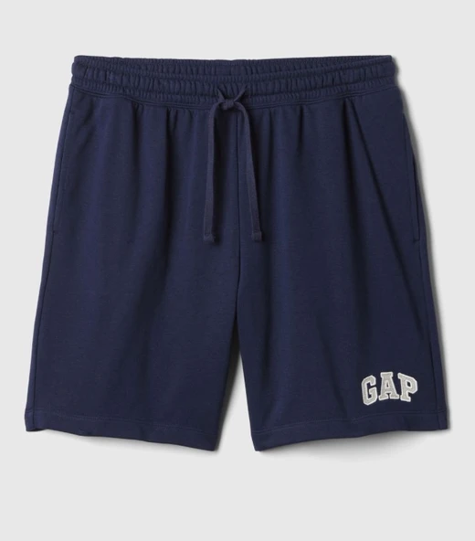 Gap V-Frch Ft Herıtage Logo Short Havlu Kumaş Şort Erkek Şort - 4