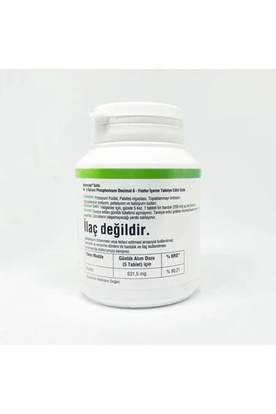 Schüssler Tuzları No: 5 - Kalium Phosporicum 400 Tablet - 2