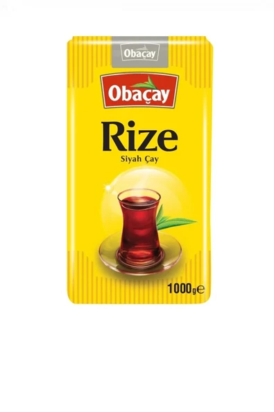 Obaçay Rize Siyah Çay 1000 g.