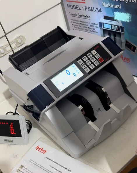 Betsa Psm34 Para Sayma Makinesi - 2
