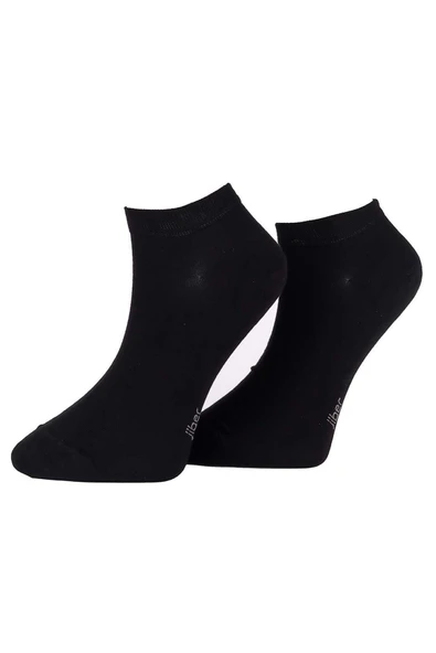 Jiber Erkek Bambu Patik Likralı Çorap 6750 - 6 Adet  Siyah 40-44