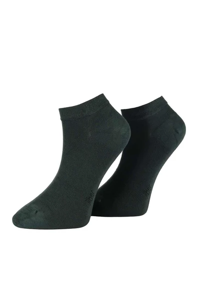 Jiber Erkek Bambu Patik Likralı Çorap 6750 - 6 Adet  40-44 Nefti