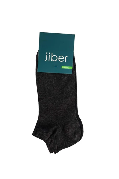 Jiber Erkek Bambu Patik Likralı Çorap 6750 - 6 Adet  40-44 Nefti - Resim 2