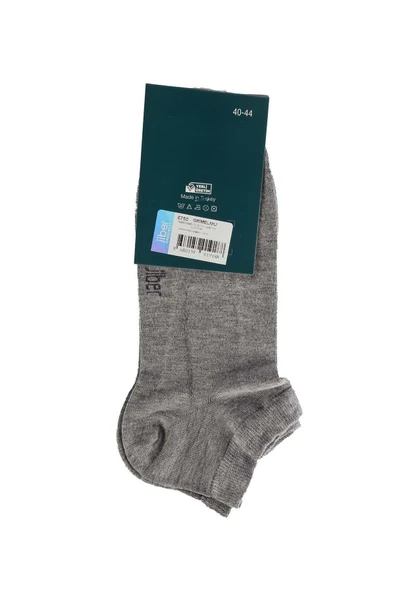 Jiber Erkek Bambu Patik Likralı Çorap 6750 - 6 Adet  Antrasit 40-44 - Resim 9