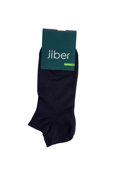 Jiber Erkek Bambu Patik Likralı Çorap 6750 - 12 Adet  40-44 Nefti - Resim 11