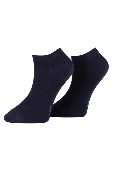 Jiber Erkek Bambu Patik Likralı Çorap 6750 - 12 Adet  Koyu Lacivert 40-44 ürün görseli