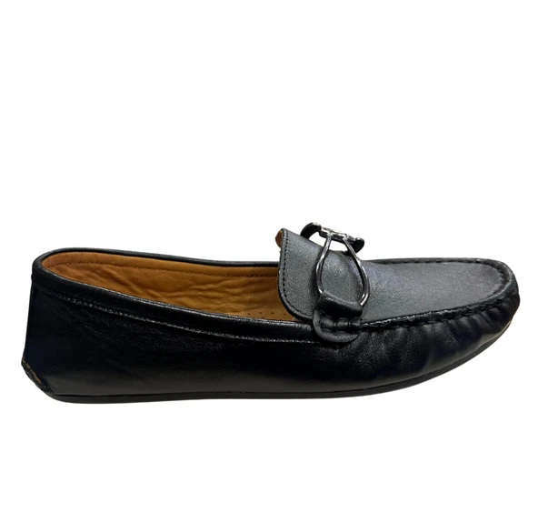 Solly MA E25 HaKiki Deri Kadın Babet - Resim 3