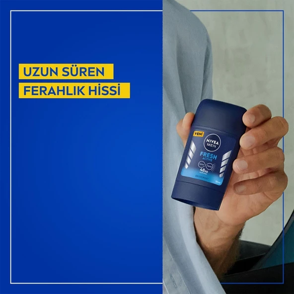 Nivea Men Deo Stick Fresh Active 50 Ml - 4