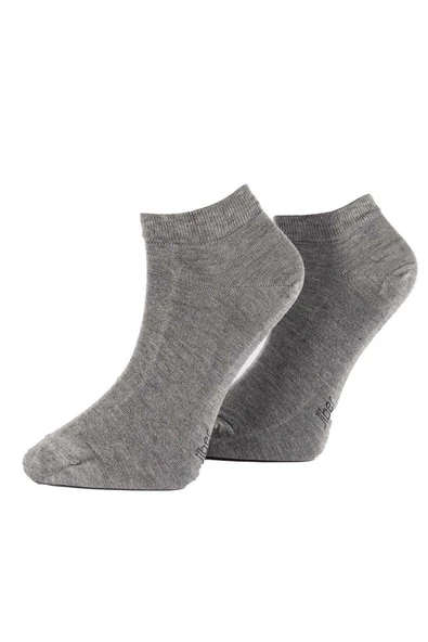 Jiber Erkek Bambu Patik Likralı Çorap 6750 - 12 Adet  40-44 GRİMELANJ
