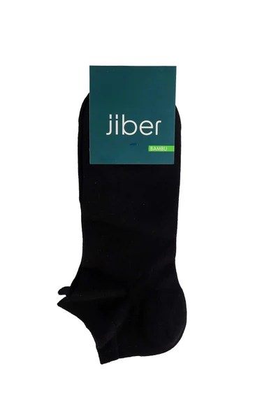 Jiber Erkek Bambu Patik Likralı Çorap 6750 - 6 Adet  Siyah 40-44 - 2