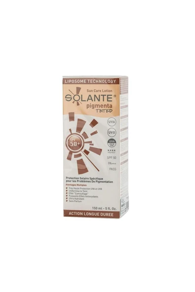 Solante Pigmenta Tinted Spf 50+ Losyon 150 ml