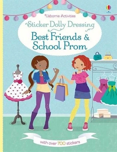 Sticker Dolly Dressing Best Friends and School Prom - Fiona Watt