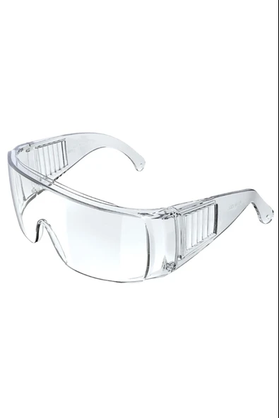 Gözlük Üstü Antifog Buğulanmaz Laboratuvar Şeffaf İş güvenlik Gözlüğü CE - 2