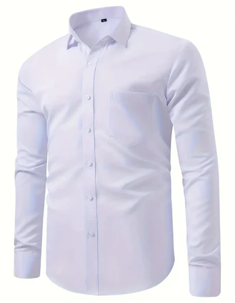 Erkek Klasik Uzun Kol Gömlek 3400 BGL-ST04400 ürün görseli